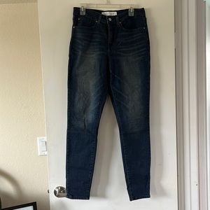 Levi’s skinny blue jeans. Size 12 Long